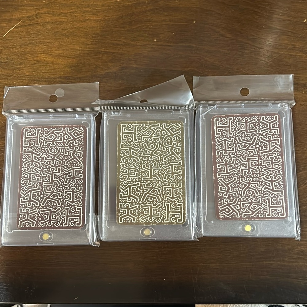 Hermes X Keith Harring authentic cards